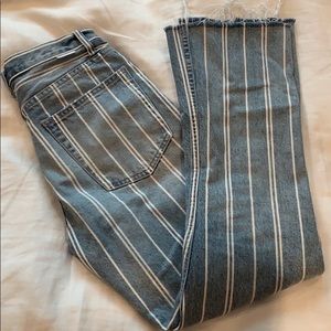 Boyish Denim Pinstripe Jeans